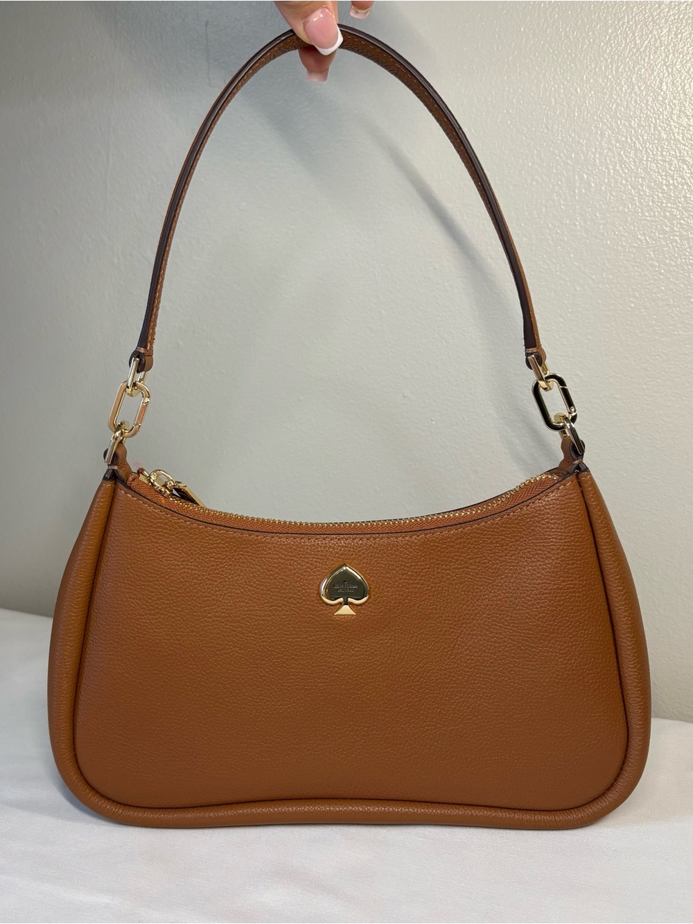 kate spade Kayla Pebbled Leather Shoulder Bag - Picture 2 of 7
